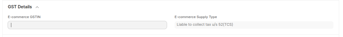 GST Settings in ERPNext